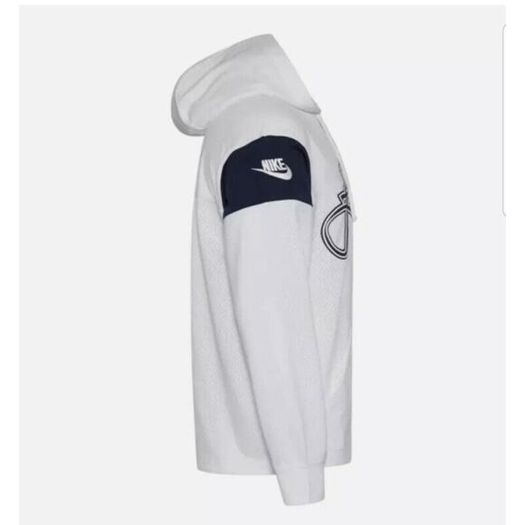 Nike Los Angeles Sz M Men’s Athletic Football LA Pullover Hoodie White NEW $100 - Picture 5 of 7